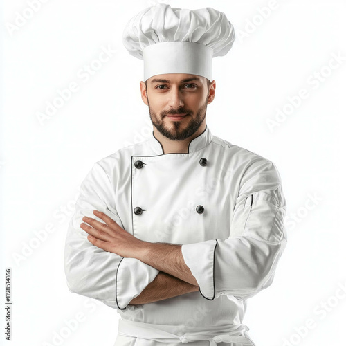 Professional Chef Isolated