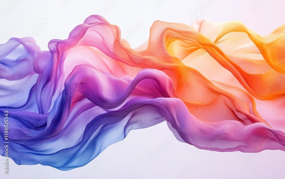 Fluid Motion with soft flowing color gradients, Generative AI Fluid Motion with soft flowing color gradients, Generative AI