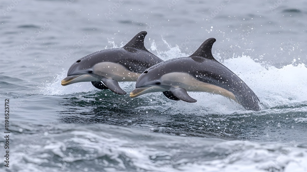 Obraz premium Atlantic spotted dolphins