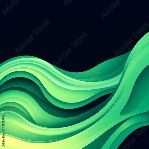 Abstract organic green lines as wallpaper, style,simple,paper, background,gerrn photo