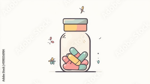 illustration of a bottle of wine