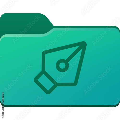 Pen Folder Icon