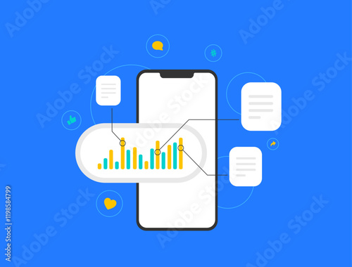 Influencer marketing on social platforms. Popular influencers promoting brands through live streams, video content and interactive posts, with hashtags and audience reactions highlighting engagement