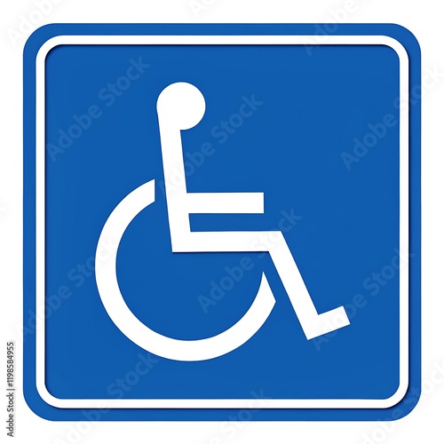 wheelchair symbol and accessibility disability icon