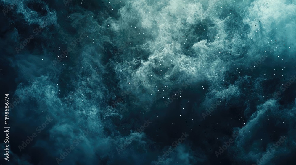 Dust pollution idea. Dark turbulent ocean waves creating a dramatic, moody seascape with rich textures. Dust pollution idea. Dark turbulent ocean waves creating a dramatic, moody seascape with rich textures.
