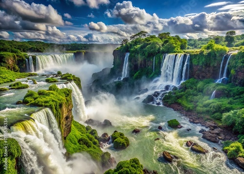 Iguazu Falls Argentina: Devil's Throat's Majestic Power, South American Landscape