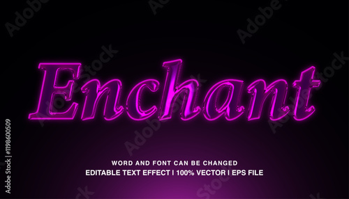 editable text effect enchant
