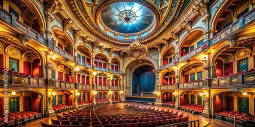 Antwerp Bourla Theatre Main Hall, May 2019 - Candid Interior Photography photo