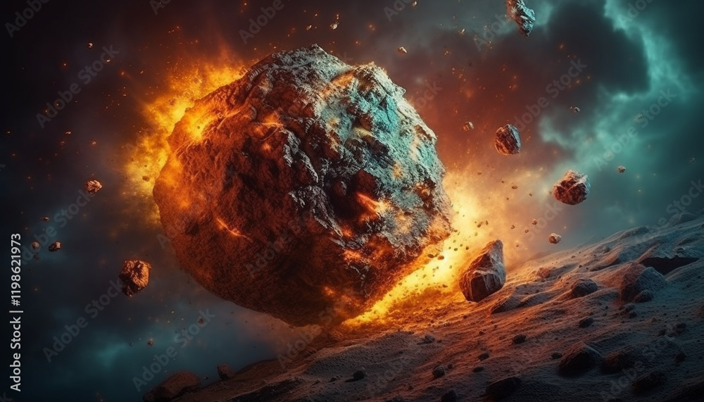 Fototapeta premium earth in space