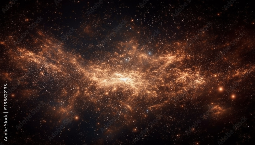 Obraz premium space galaxy background