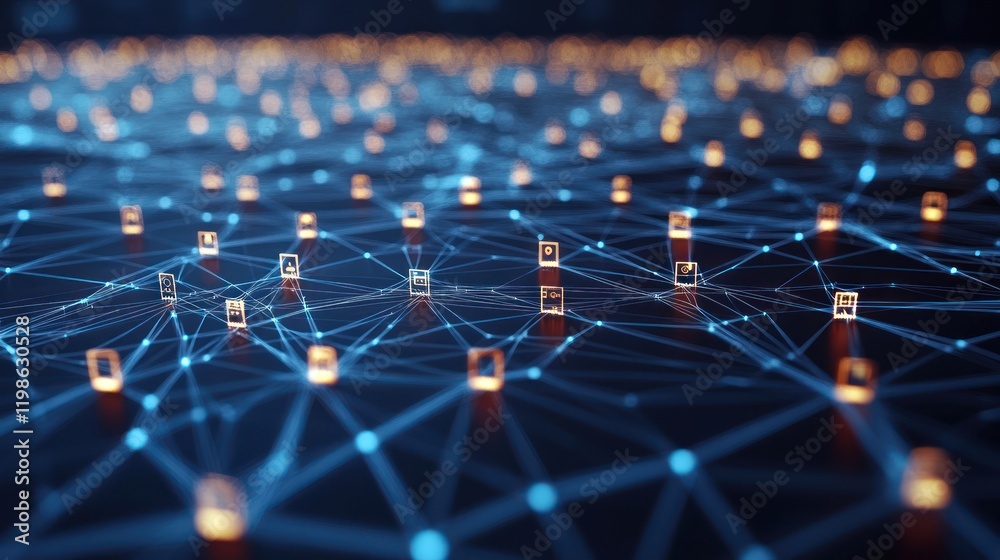 Global Network Data Flow, Digital Landscape Global Network Data Flow, Digital Landscape