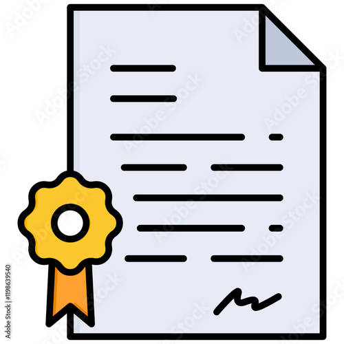 Certificate Icon