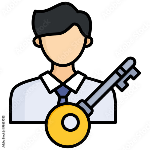 Key Person Icon