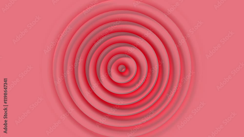 Abstract frequency radio wave signal animation and loop circle. Abstract frequency radio wave signal animation and loop circle.