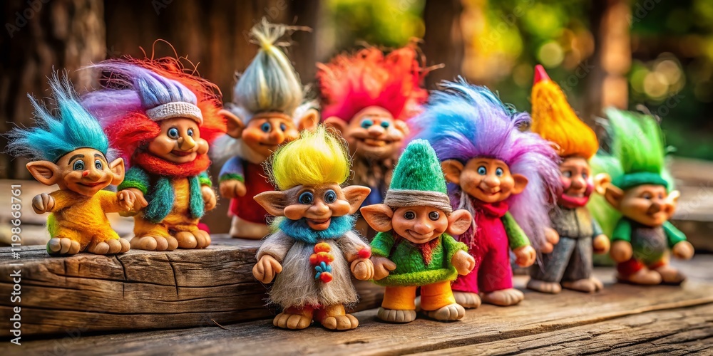 Norwegian Troll Figurines: Charming Group Souvenir from Norge Norwegian Troll Figurines: Charming Group Souvenir from Norge