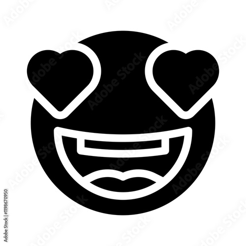 heart glyph icon