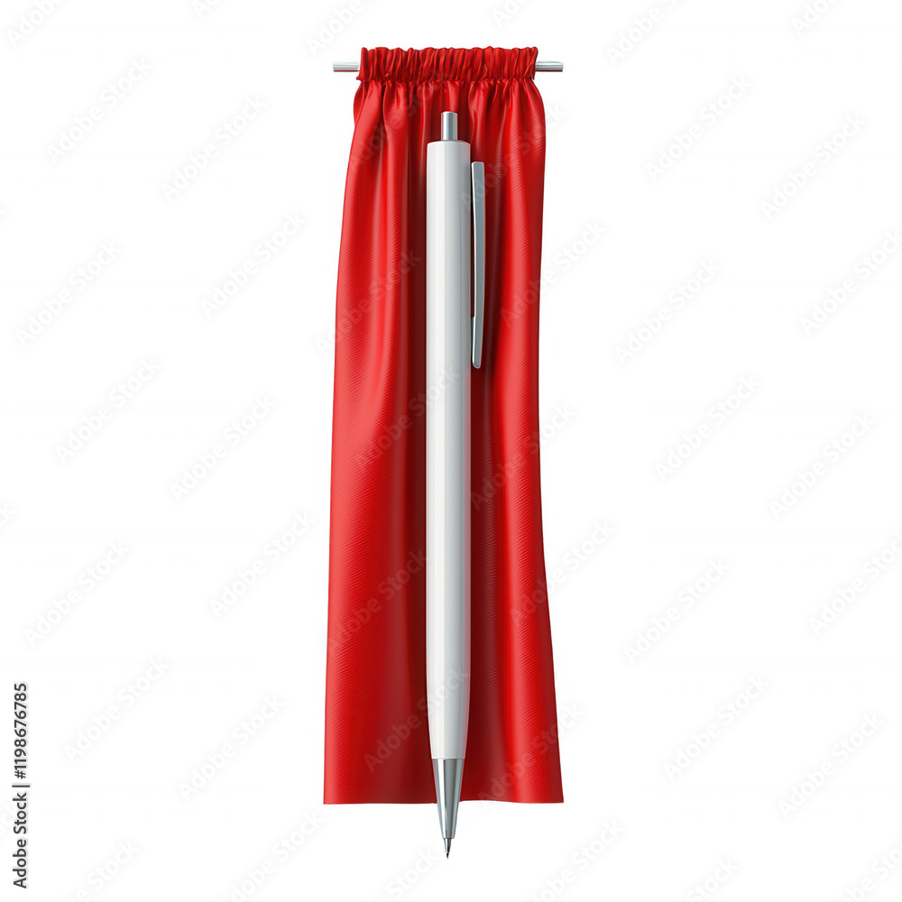 White pen isolated on transparent background PNG White pen isolated on transparent background PNG