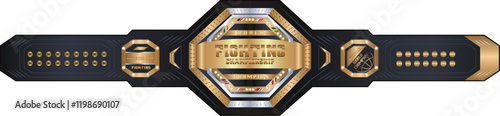 ultimate fighting title belt championship