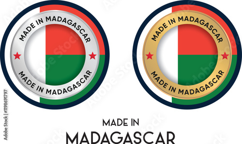 Made in Madagascar. Premium labels, stickers, pointer, badge and symbol of Madagascar flag icon. Collection vector illustration Free Download Made in Madagascar. Premium labels, stickers, pointer, badge and symbol of Madagascar flag icon. Collection vector illustration - GFXLoad
