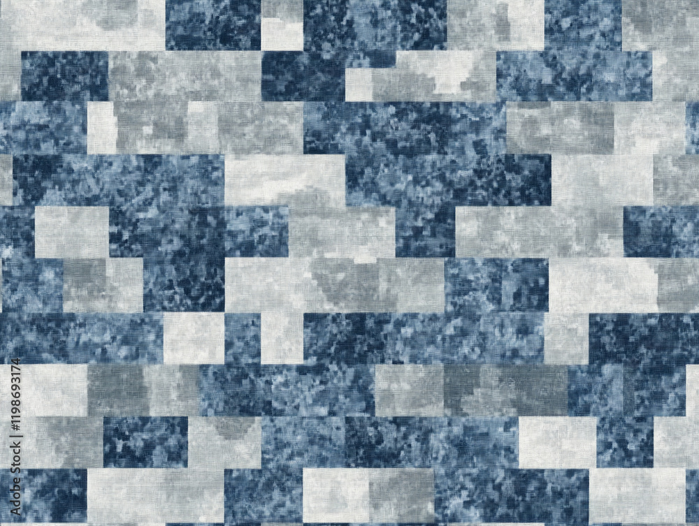 Digital air force camo texture, Digital camouflage pattern featuring shades of blue and gray Digital air force camo texture, Digital camouflage pattern featuring shades of blue and gray
