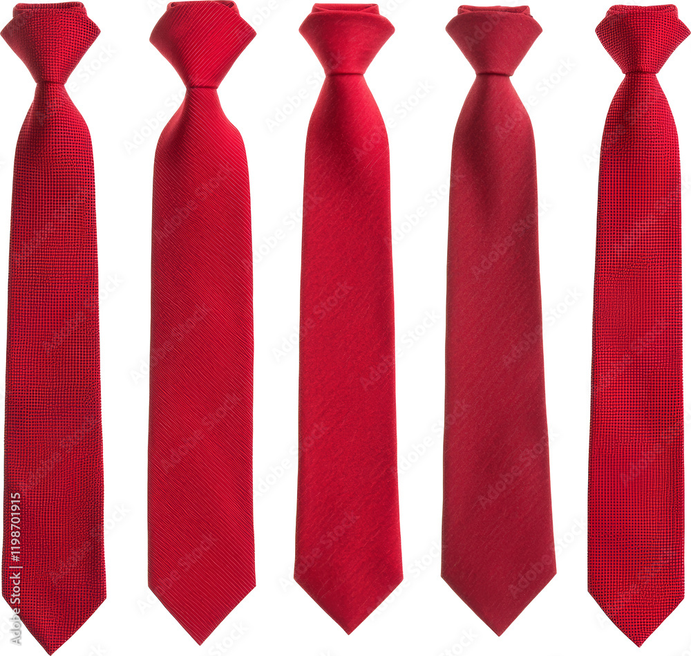 red necktie red necktie