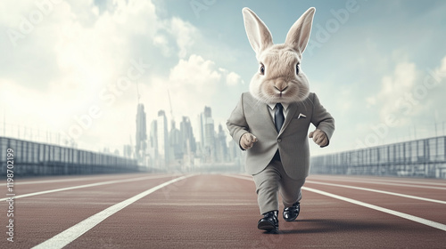 Business Bunny: A rabbit we...