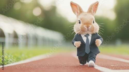 Bunny in a Suit: A charming...