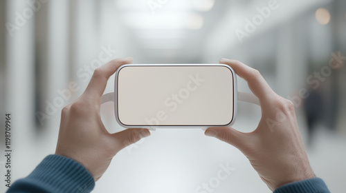 Mobile Phone Mockup: A  han...