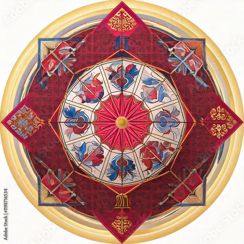 Oriental traditional patterns