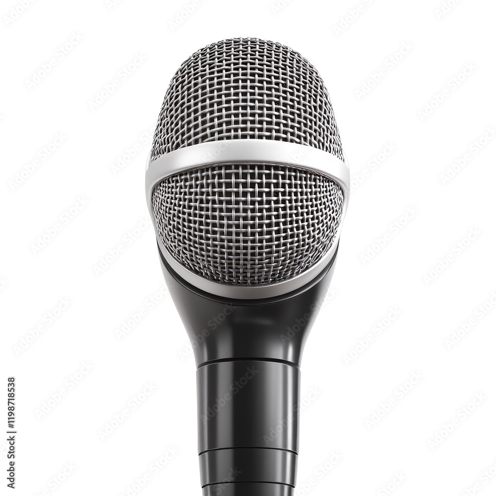 microphone isolated on a white transparent background microphone isolated on a white transparent background