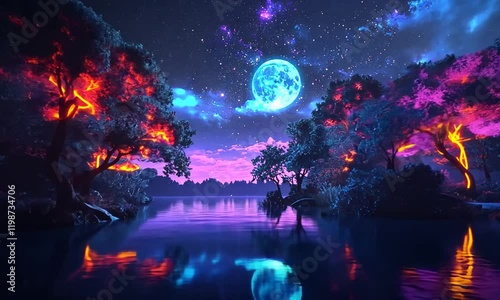 night in the park