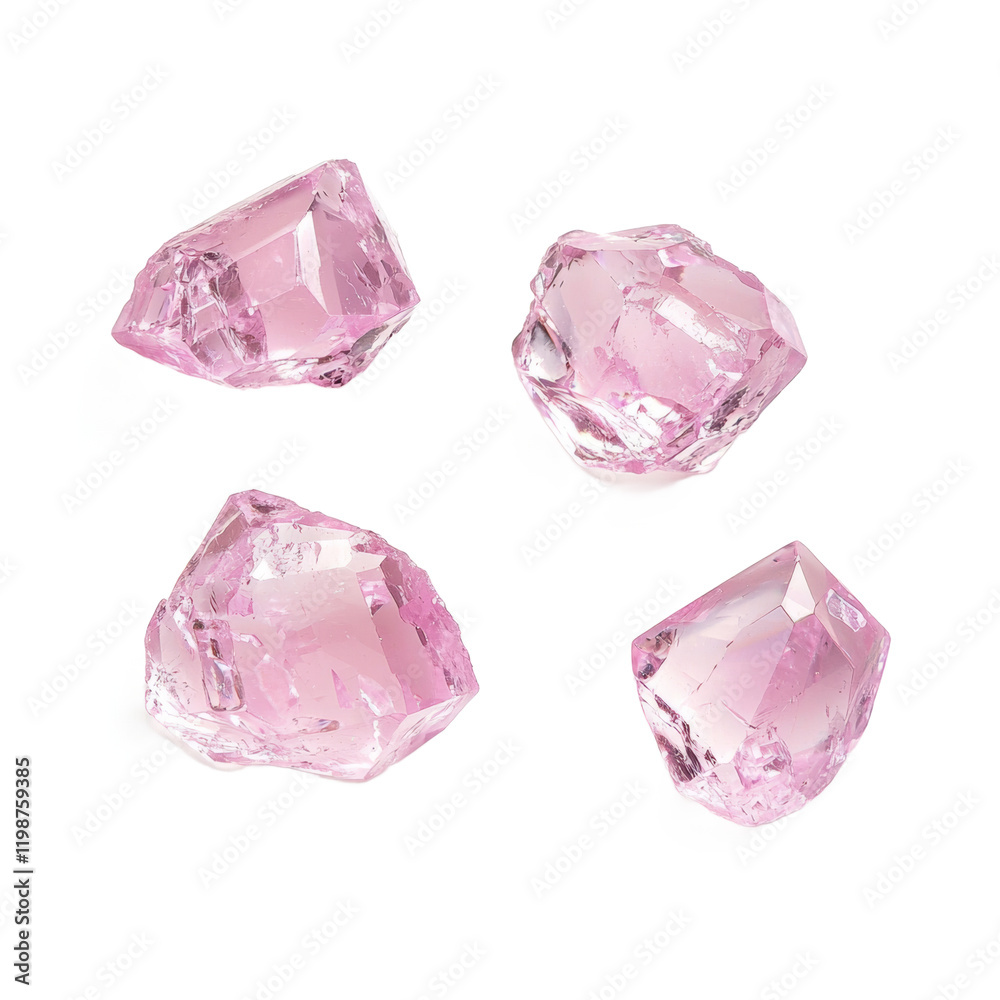 Fototapeta premium pink crystal diamond gem 