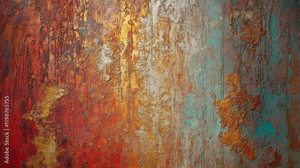 stunning textured abstract art with cracked layers in earthy tones featuring metallic hues and impasto style for modern wall decor and high-resolution background design stunning textured abstract art with cracked layers in earthy tones featuring metallic hues and impasto style for modern wall decor and high-resolution background design