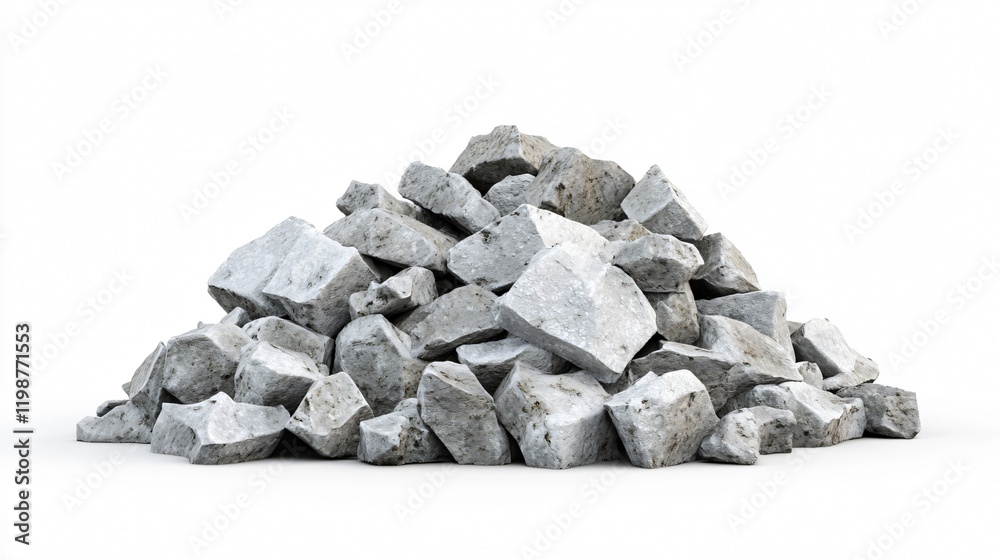 Pile of Gray Stones: A Textured and Neutral Background for Industrial Design Pile of Gray Stones: A Textured and Neutral Background for Industrial Design