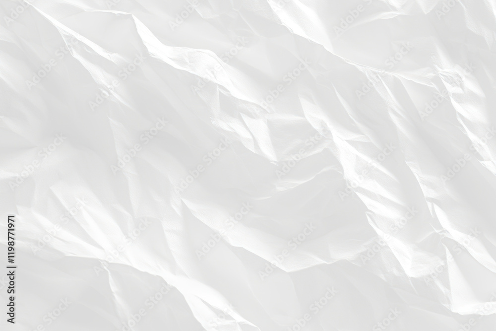 Obraz premium PNG Texture of crumpled white paper background folds clothing.