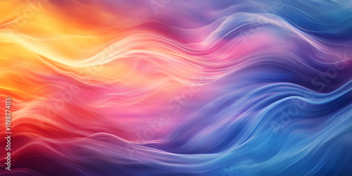 Wallpaper Mural Abstract Motion Blur of Ocean Waves at Sunrise Torontodigital.ca
