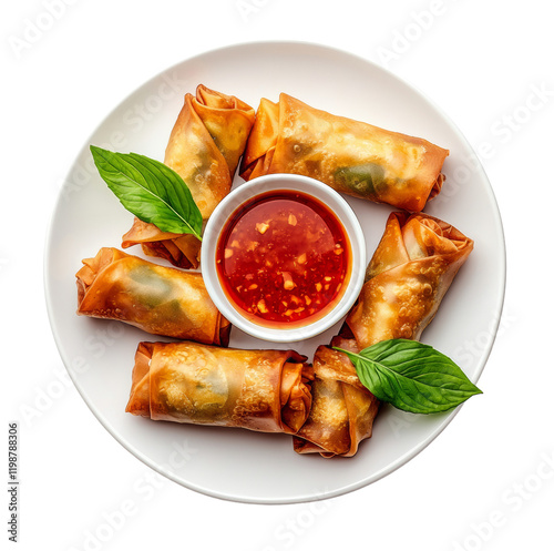 egg rolls  photo