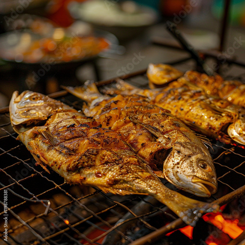 Roasted fish, Generative AI