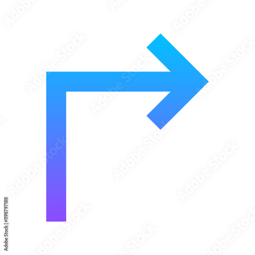 Turn Right Icon Free Download Turn Right Icon - GFXLoad