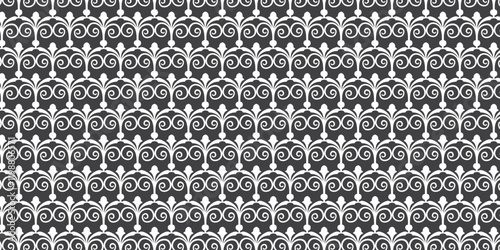 Decorative vector floral pattern for background and wallpaper
