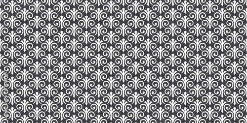 Decorative vector floral pattern for background and wallpaper