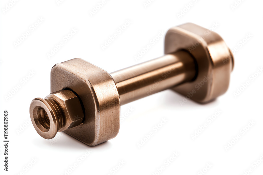 Close-up of a metallic barbell, ideal for fitness and gym equipment imagery, showcasing strength and durability. Close-up of a metallic barbell, ideal for fitness and gym equipment imagery, showcasing strength and durability.