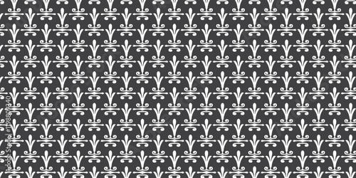 Decorative vector floral pattern for background and wallpaper