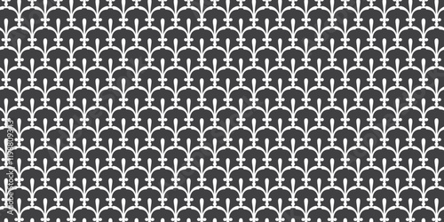 Decorative vector floral pattern for background and wallpaper