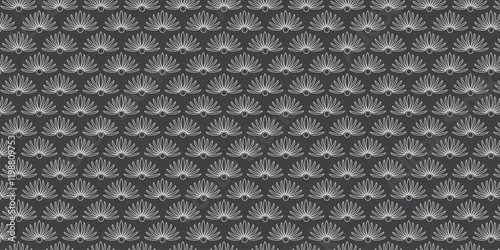 Decorative vector floral pattern for background and wallpaper