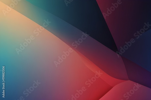 Modern Background with Shadows and Gradients - Perfect for Business Cards, Brochures or Pamphlets Generative AI