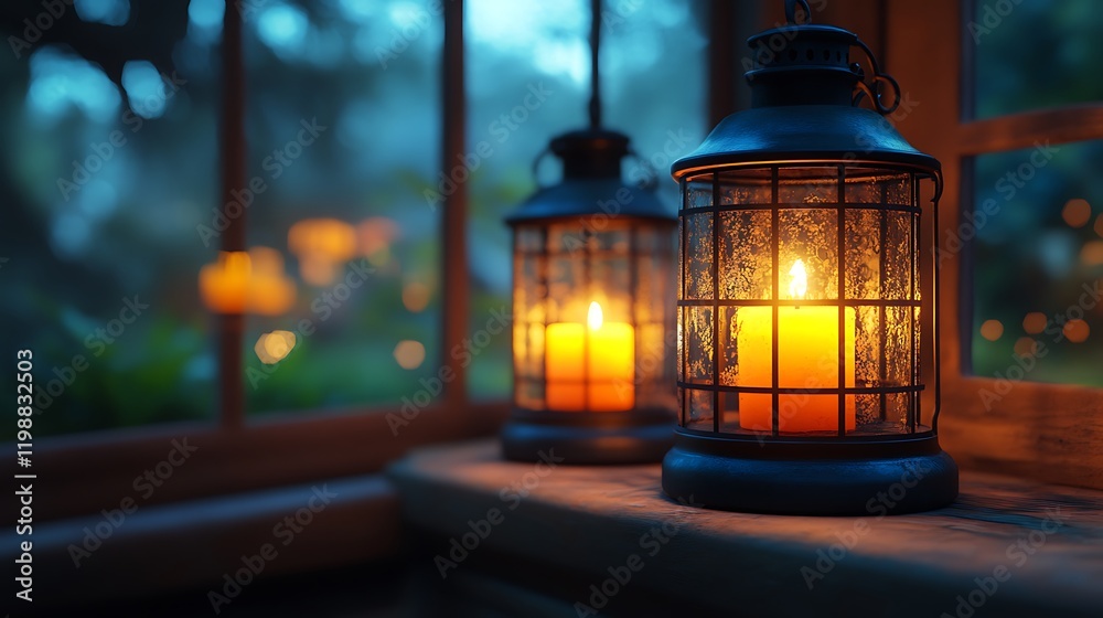 Seasonal greeting card, Ramadan lanternS lit during Ramadan time. Seasonal greeting card, Ramadan lanternS lit during Ramadan time.