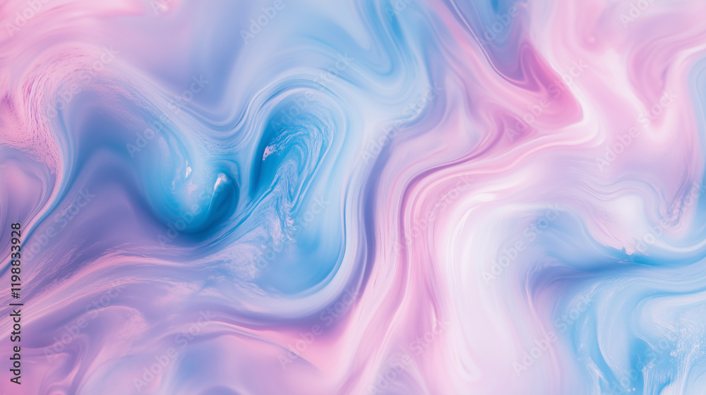 Swirling pastel colors create a dreamy abstract background in soft pink and blue hues for creative projects Swirling pastel colors create a dreamy abstract background in soft pink and blue hues for creative projects