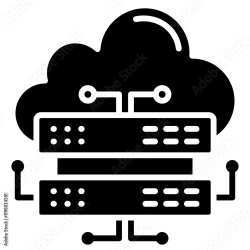 Cloud Server Icon