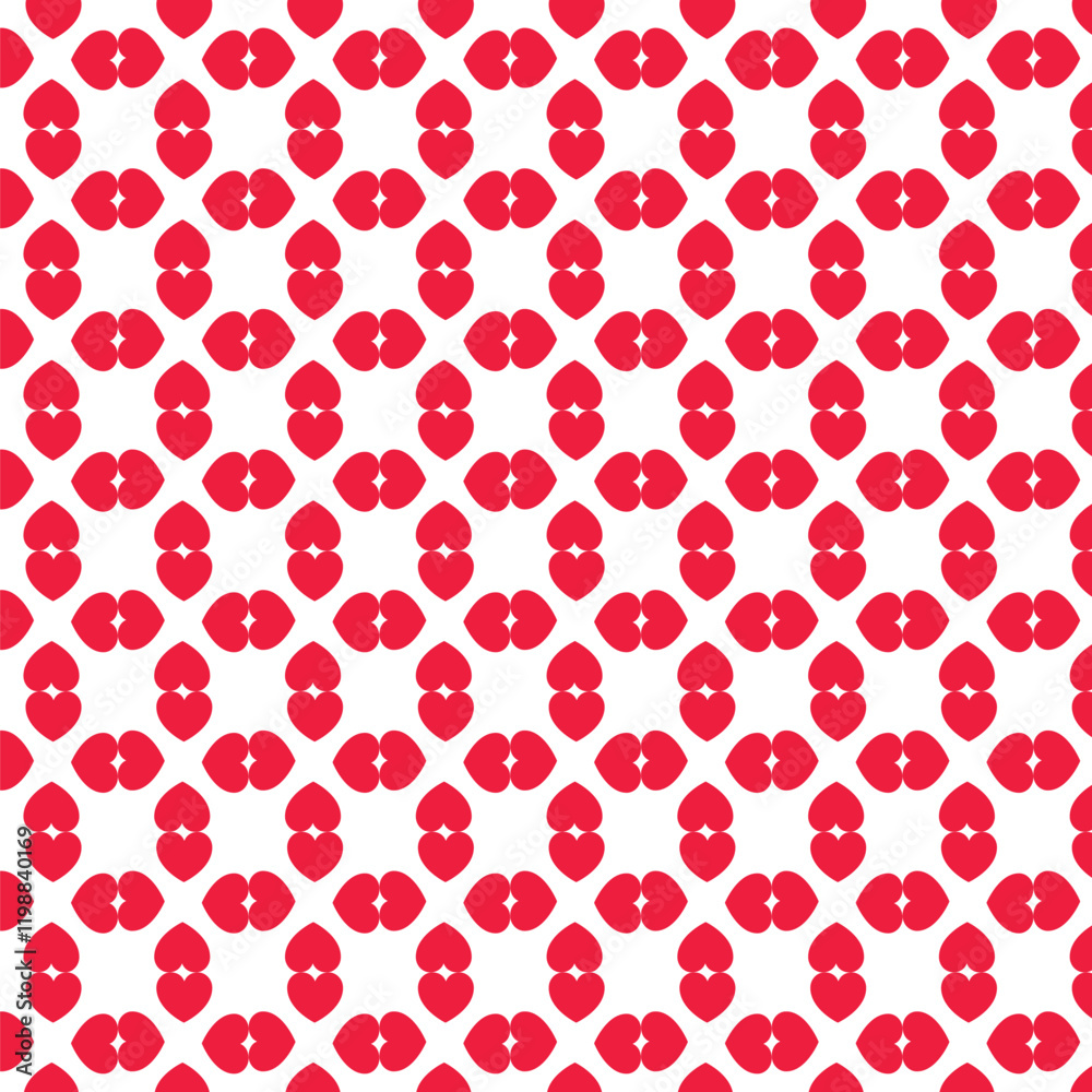 seamless background with hearts seamless background with hearts